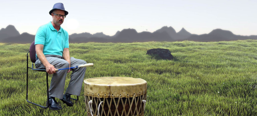 Mo on drum in feild