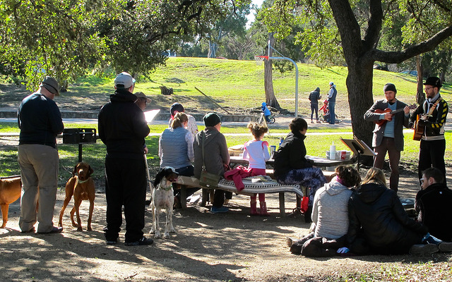 January 2015 Singalong at Little Stacy Park