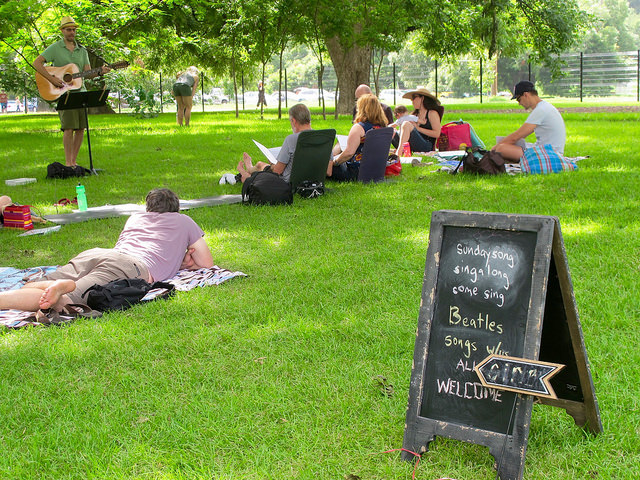 Sundaysong Singalong at Barton Springs