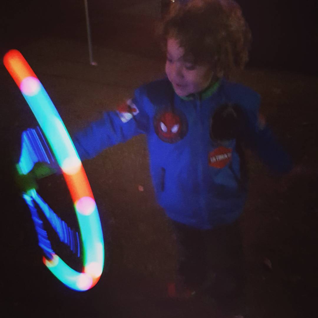 Light spinner #trailoflights