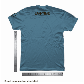 Men's MANTRAS T-shirt - Image 3