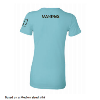 Women's MANTRAS T-shirt - Image 3