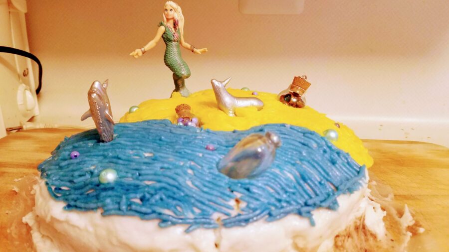 Mermaid cake